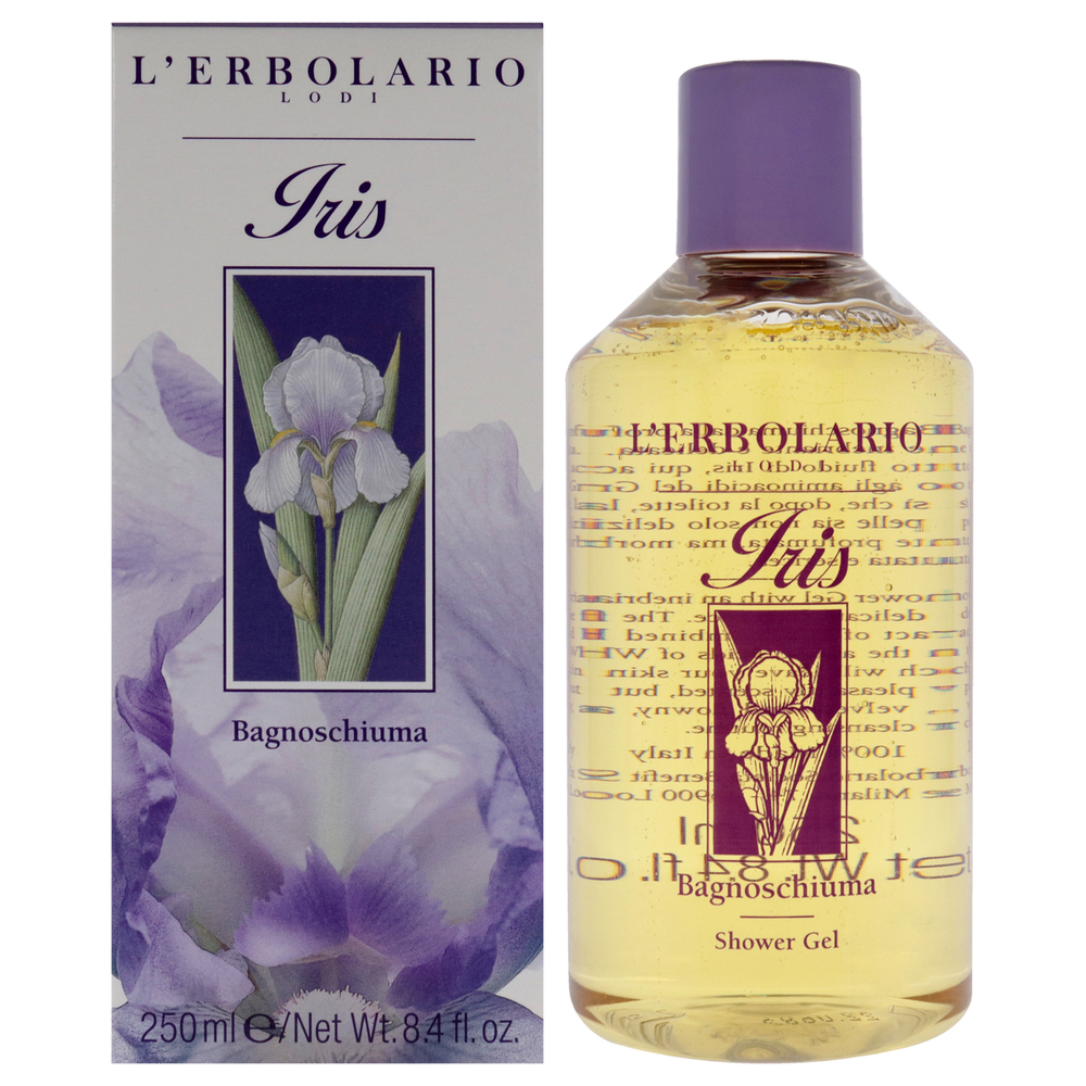 Iris Shower Gel by LErbolario for Unisex - 8.4 oz Shower Gel